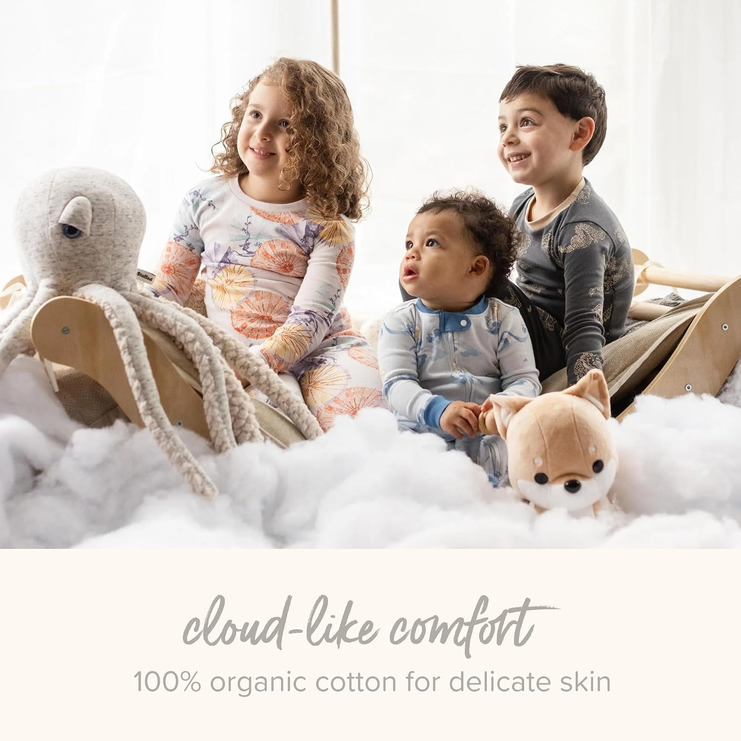 image:imageBurt Bees 6Pk Baby Girl Organic Cotton Bodysuit amp Pant Set RanunculusTan 6piece Set