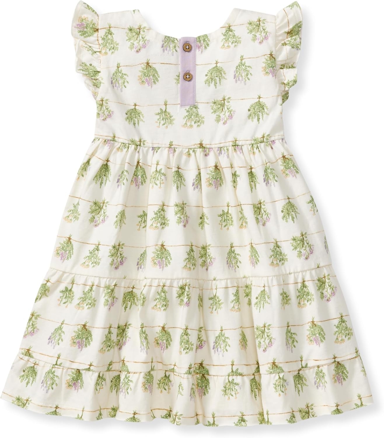 image:imageBurts Bees Baby Baby Girls Dress and Pantie Set Infant amp Toddler Short amp LongSleeve 100 Organic CottonFresh Herbs