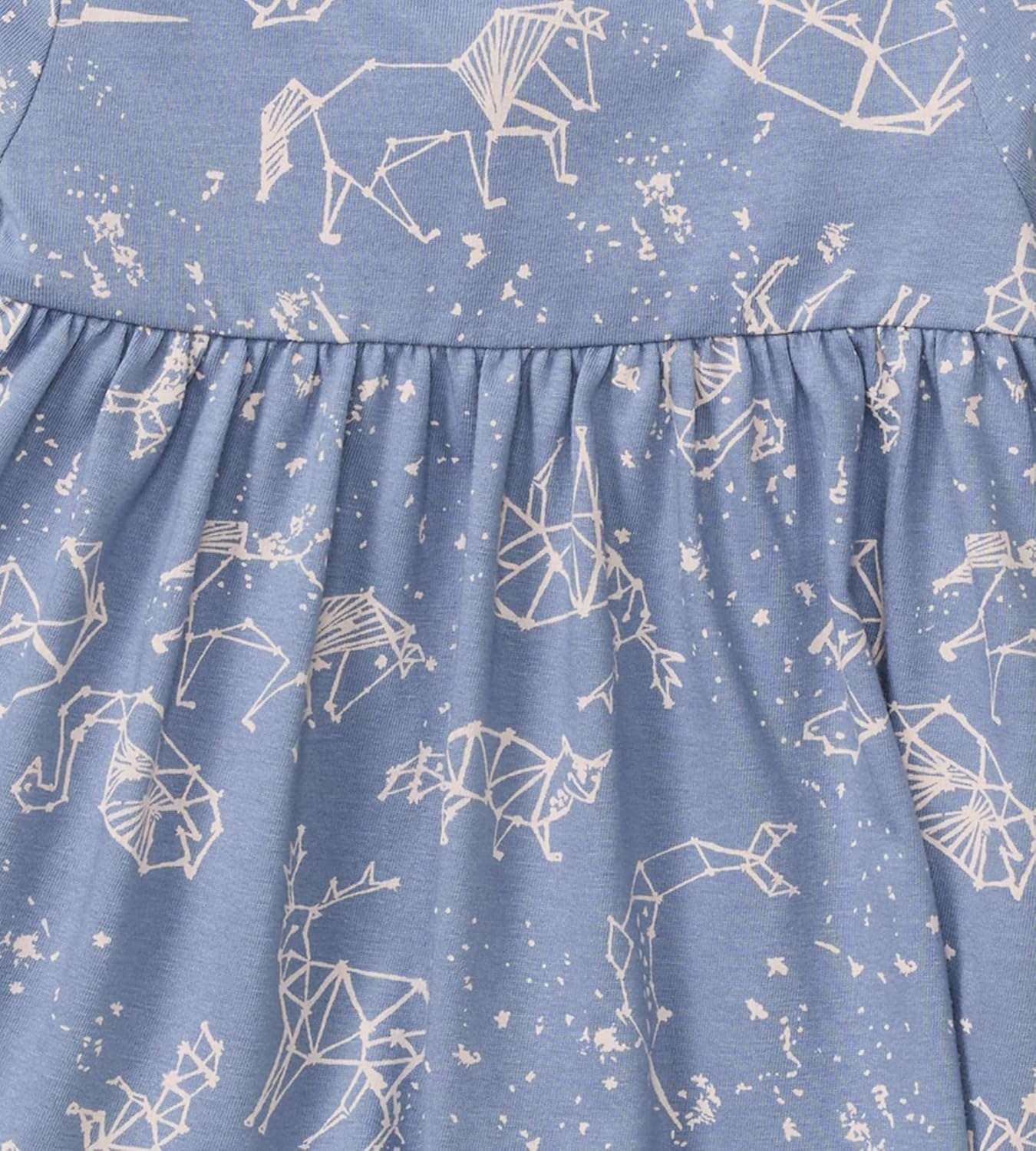 image:imageBurts Bees Baby Baby Girls Dress and Pantie Set Infant amp Toddler Short amp LongSleeve 100 Organic CottonStarry Animals