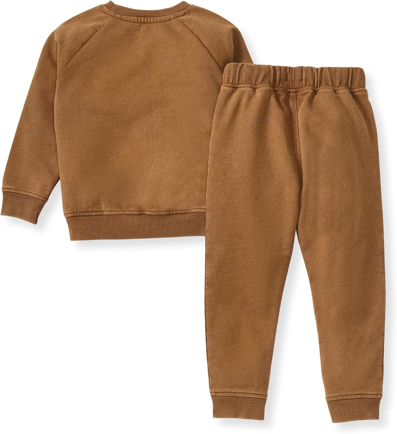 image:imageBurts Bees Baby Boys Shirt and Pant Set Long Sleeve Top amp Bottom Outfit Bundle 100 Organic CottonAcid Wash Football