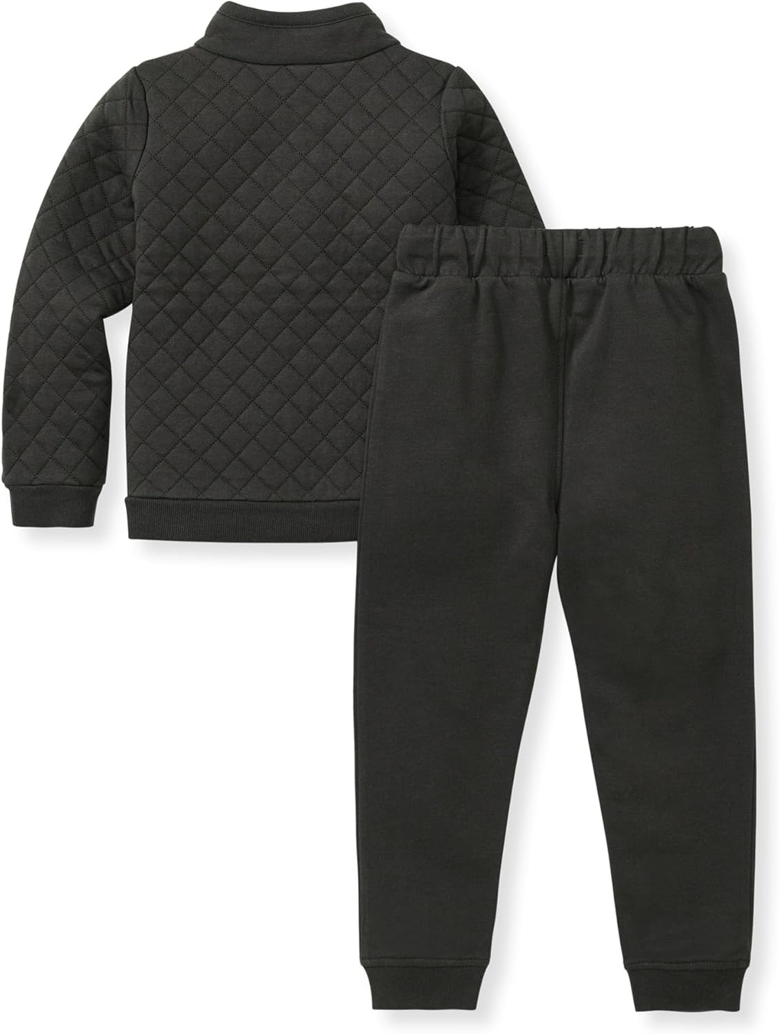 image:imageBurts Bees Baby Boys Shirt and Pant Set Long Sleeve Top amp Bottom Outfit Bundle 100 Organic CottonAsh Quilted Set