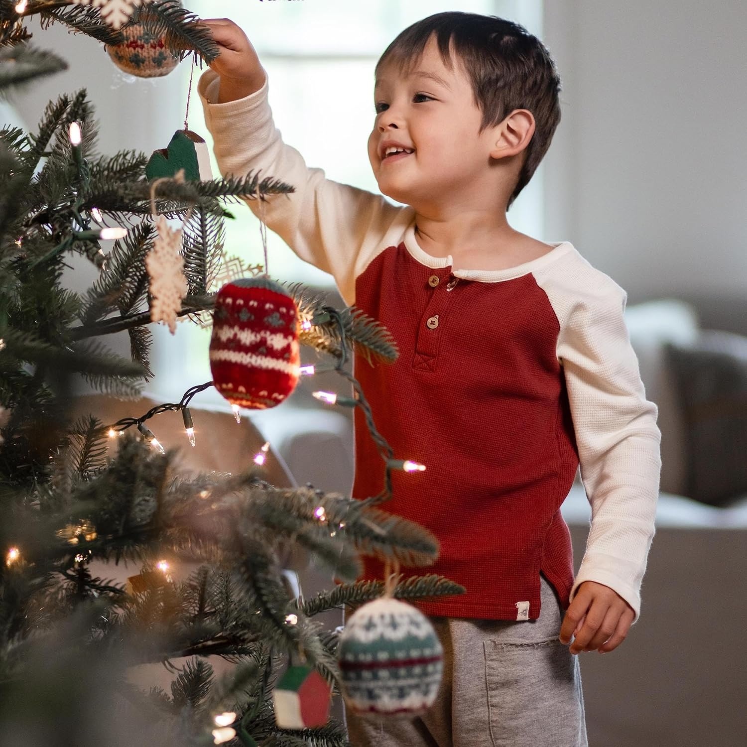 image:imageBurts Bees Baby Boys Shirt and Pant Set Long Sleeve Top amp Bottom Outfit Bundle 100 Organic CottonBrick Thermal