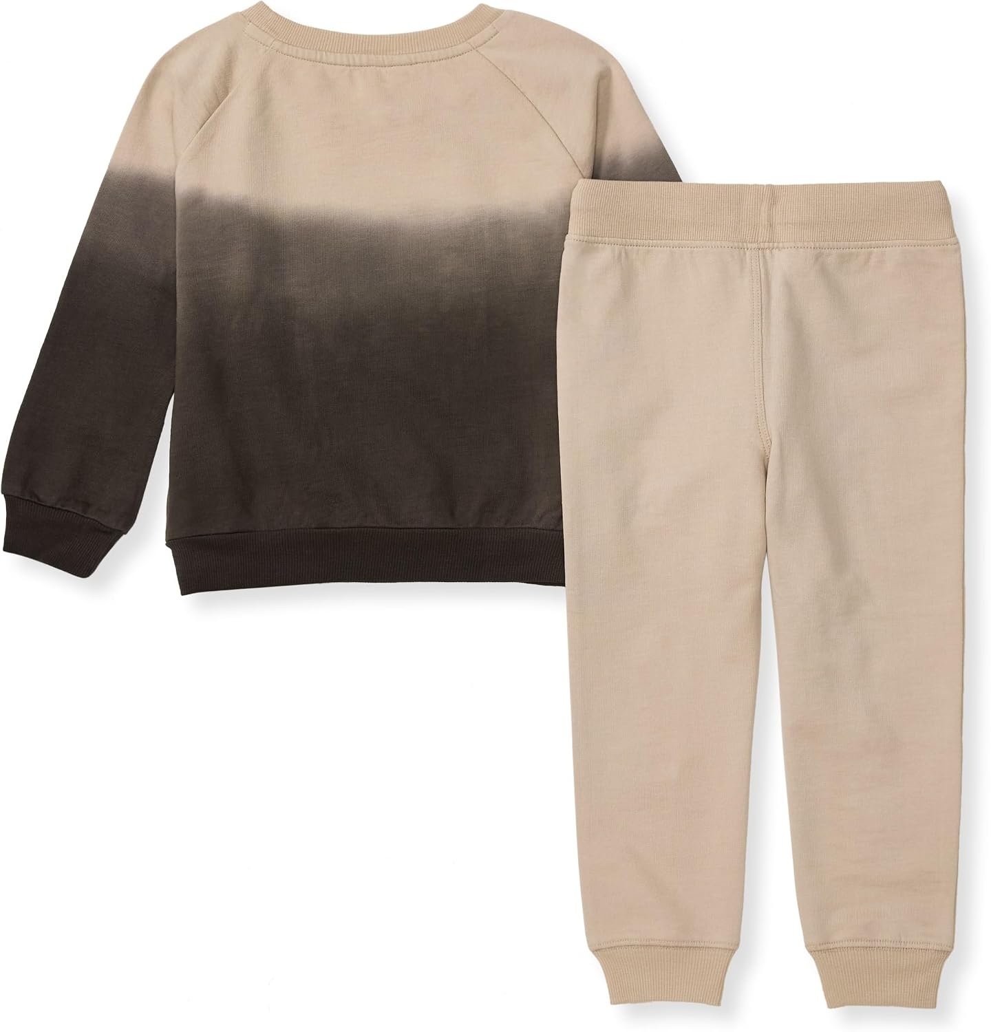 image:imageBurts Bees Baby Boys Shirt and Pant Set Long Sleeve Top amp Bottom Outfit Bundle 100 Organic CottonDelicate Doe Dip Dye