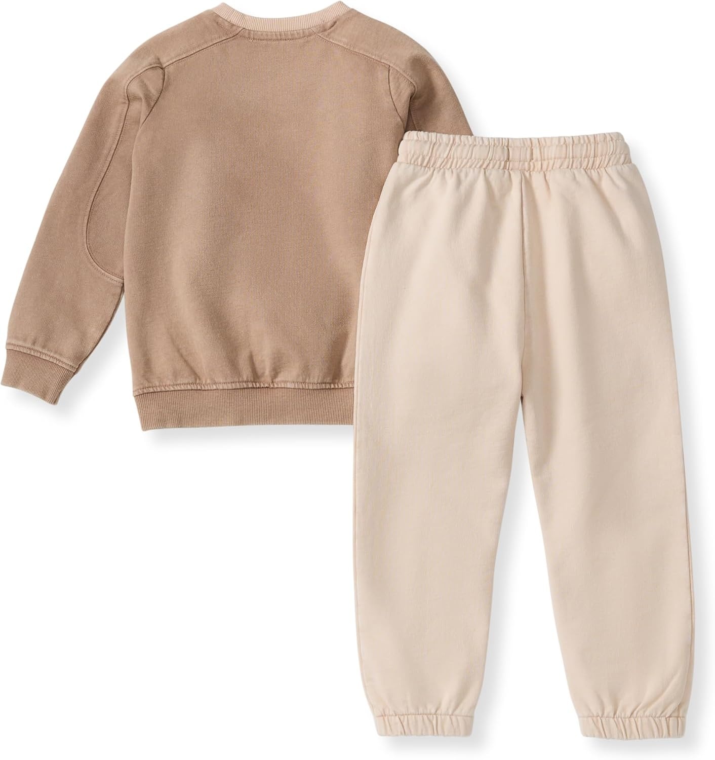 image:imageBurts Bees Baby Boys Shirt and Pant Set Long Sleeve Top amp Bottom Outfit Bundle 100 Organic CottonGinger Acid Wash