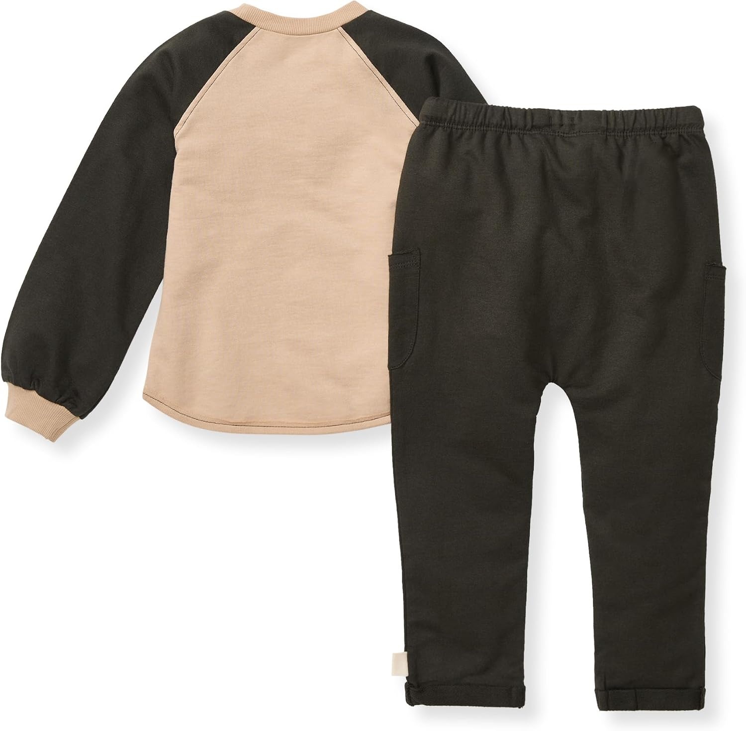 image:imageBurts Bees Baby Boys Shirt and Pant Set Long Sleeve Top amp Bottom Outfit Bundle 100 Organic CottonGinger Reglan Set