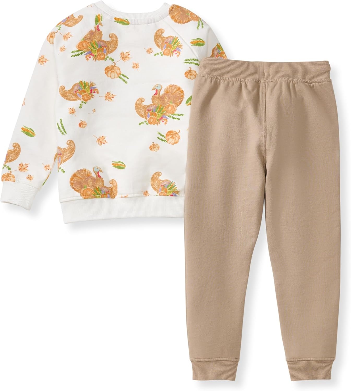 image:imageBurts Bees Baby Boys Shirt and Pant Set Long Sleeve Top amp Bottom Outfit Bundle 100 Organic CottonHappy Harvest