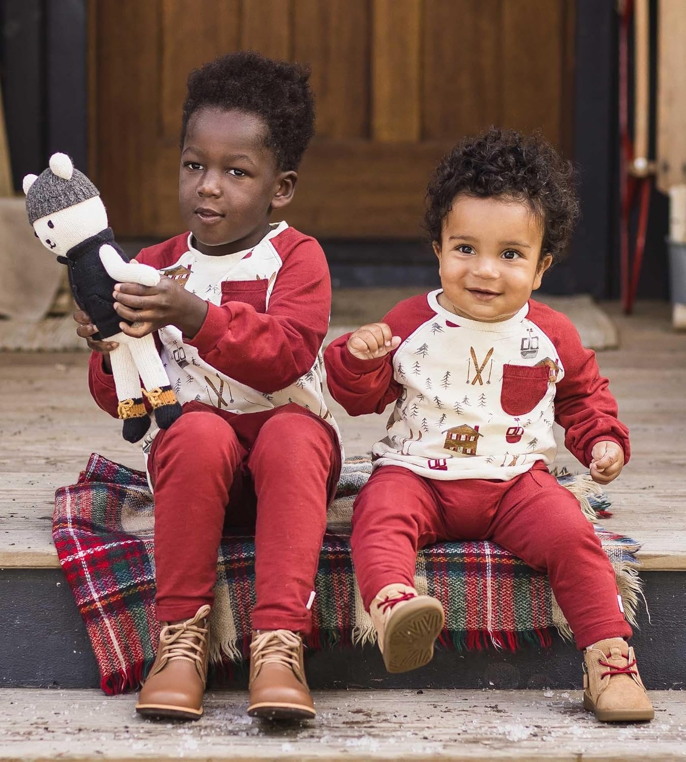 image:imageBurts Bees Baby Boys Shirt and Pant Set Long Sleeve Top amp Bottom Outfit Bundle 100 Organic CottonHoliday in the Alps