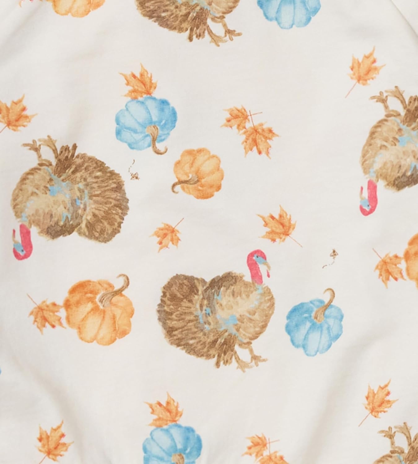 image:imageBurts Bees Baby Boys Shirt and Pant Set Long Sleeve Top amp Bottom Outfit Bundle 100 Organic CottonTurkey Time