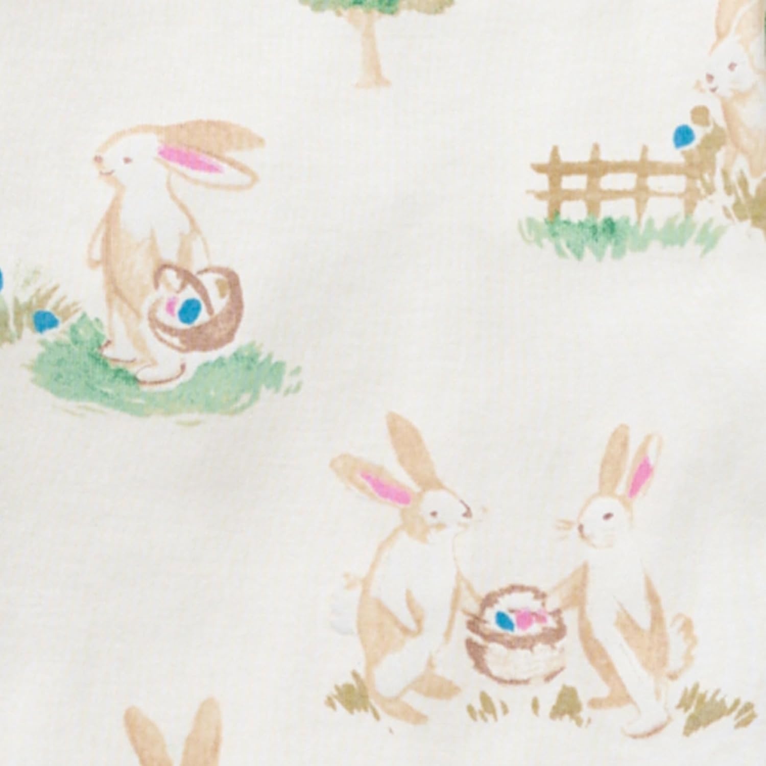 image:imageBurts Bees Baby Organic Cotton Pajamas for Boys 100 Cotton Pajama Set for Toddlers and Kids Soft and Stretchable FabricBunny Egg Hunt
