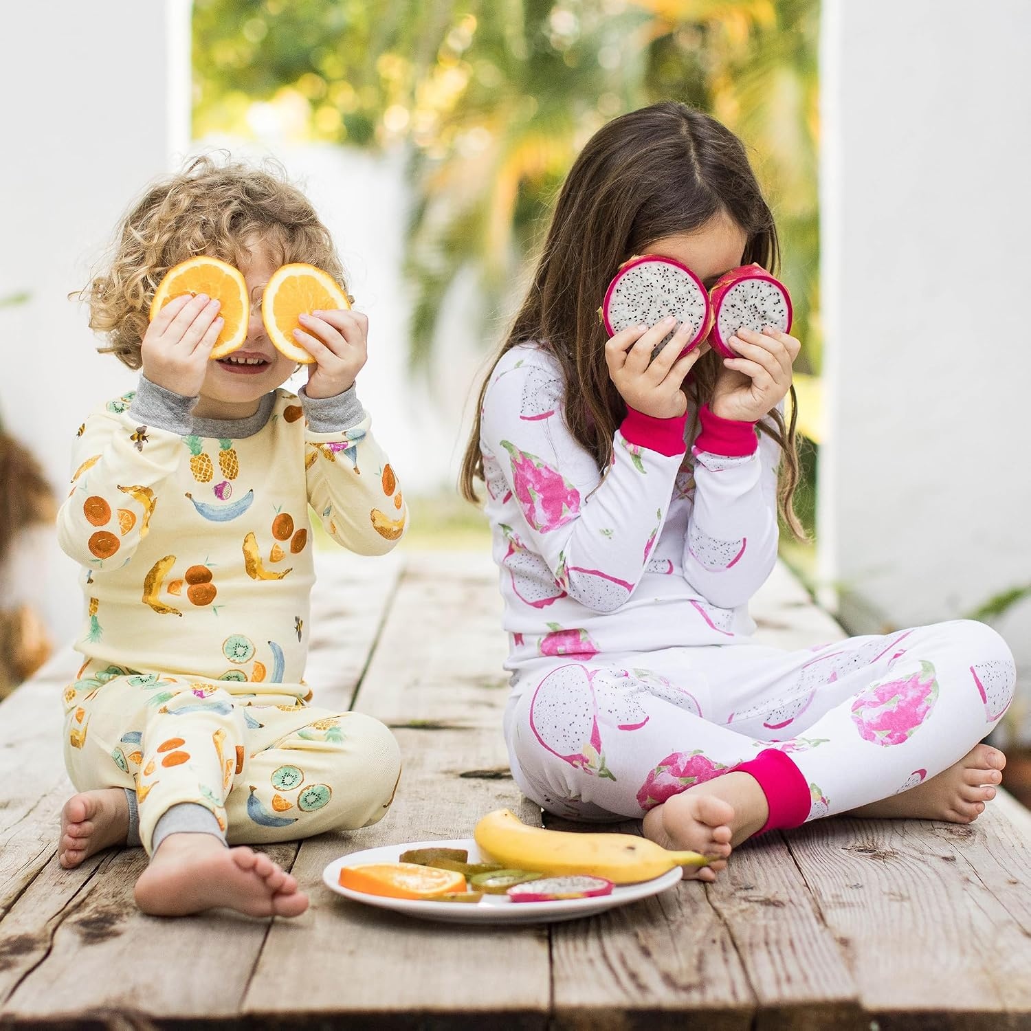image:imageBurts Bees Baby Organic Cotton Pajamas for Girls100 Cotton Pajama SetDragon Fruit