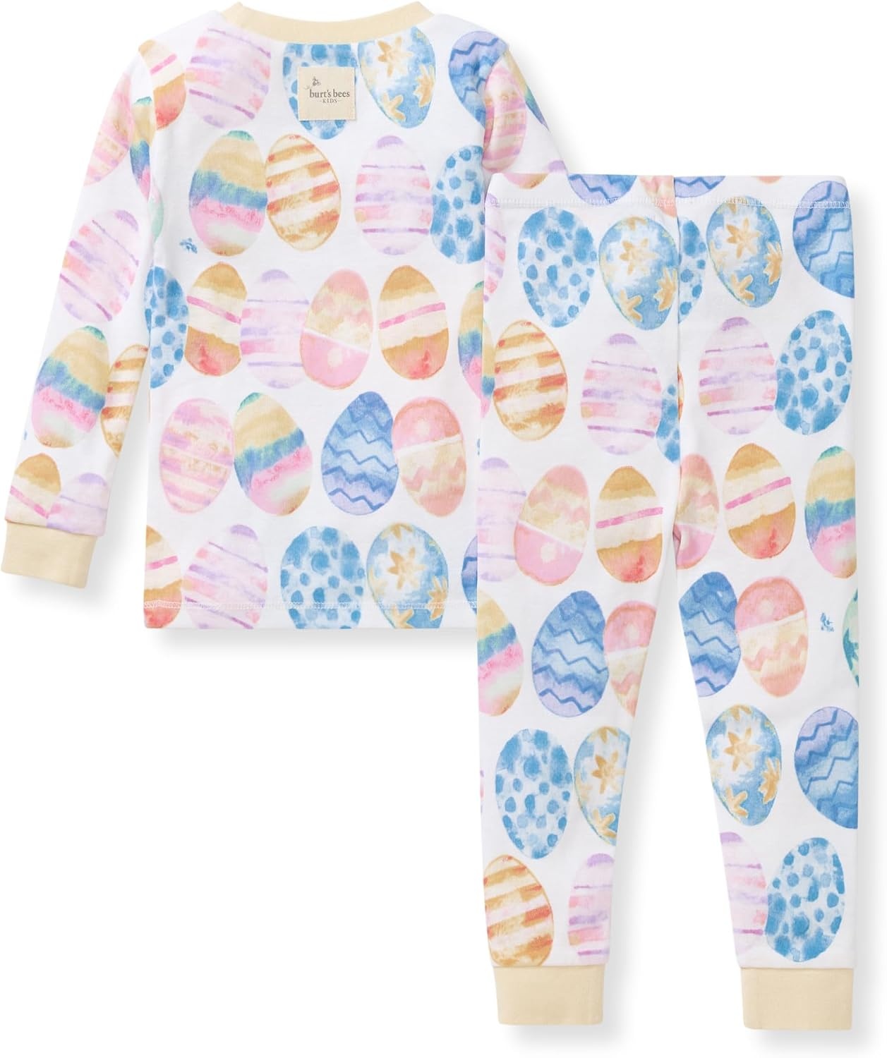 image:imageBurts Bees Baby Organic Cotton Pajamas for Girls100 Cotton Pajama SetEaster Eggs