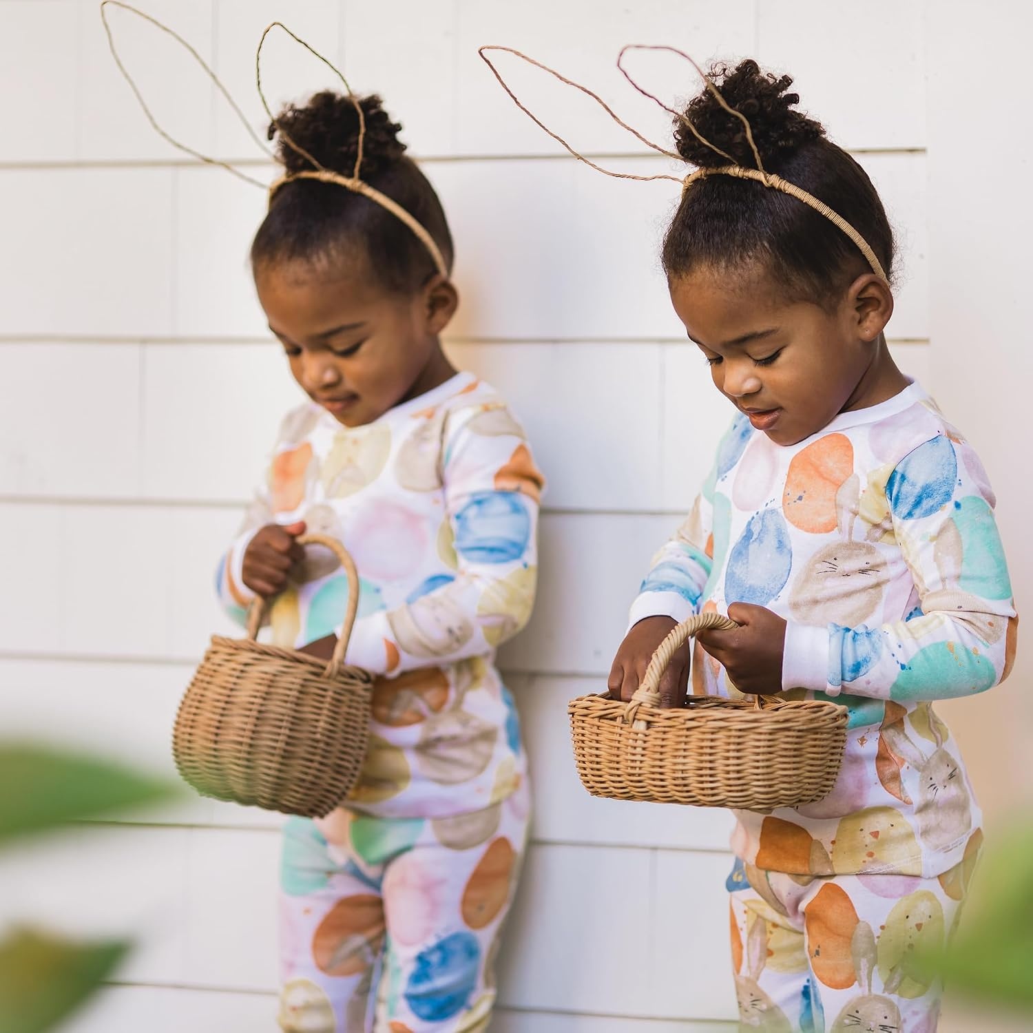 image:imageBurts Bees Baby Organic Cotton Pajamas for Girls100 Cotton Pajama SetEaster Friends