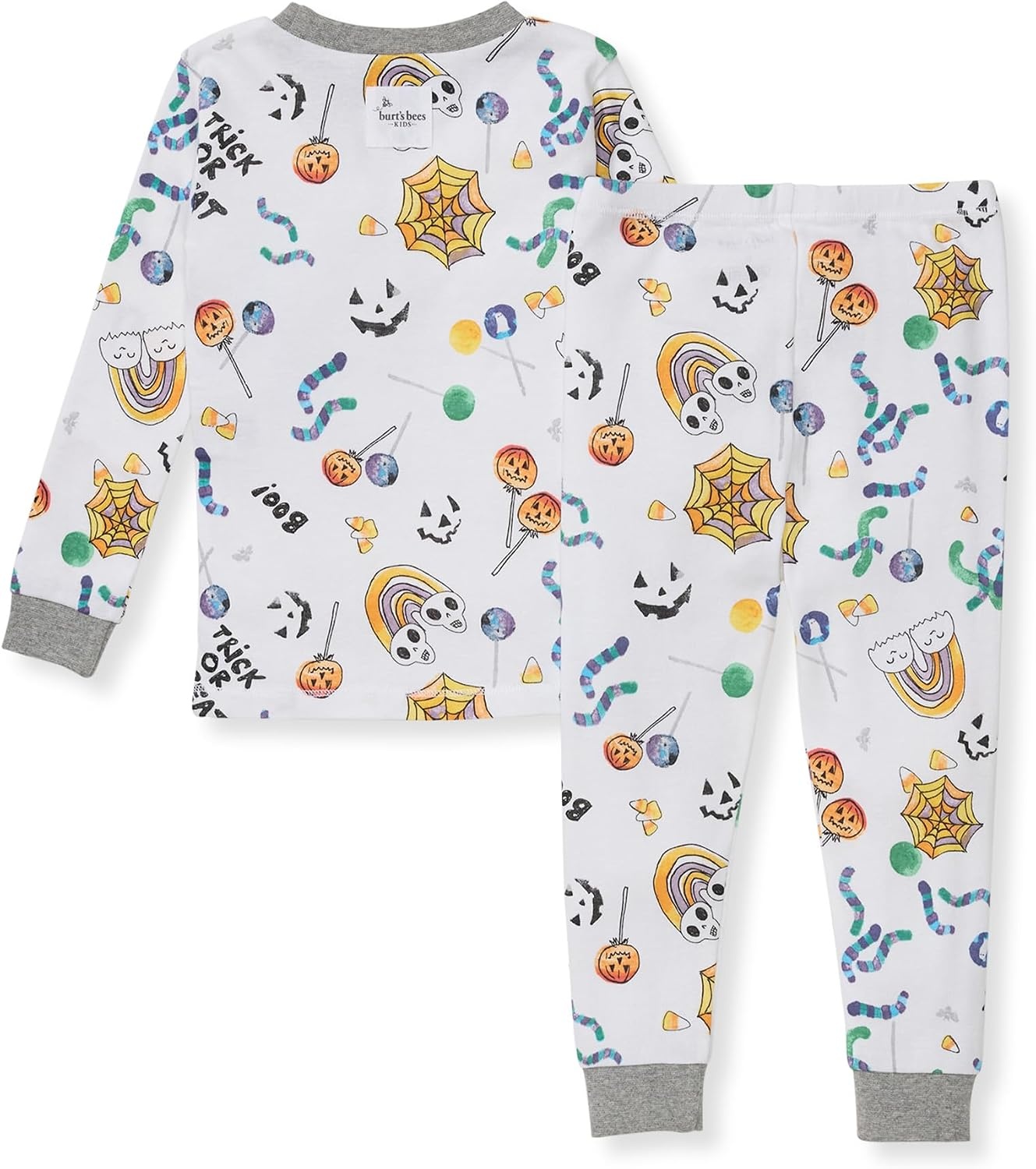 image:imageBurts Bees Baby Organic Cotton Pajamas for Girls100 Cotton Pajama SetHalloween Treats