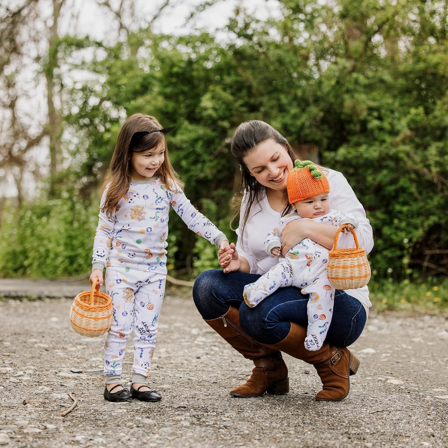 image:imageBurts Bees Baby Organic Cotton Pajamas for Girls100 Cotton Pajama SetHalloween Treats