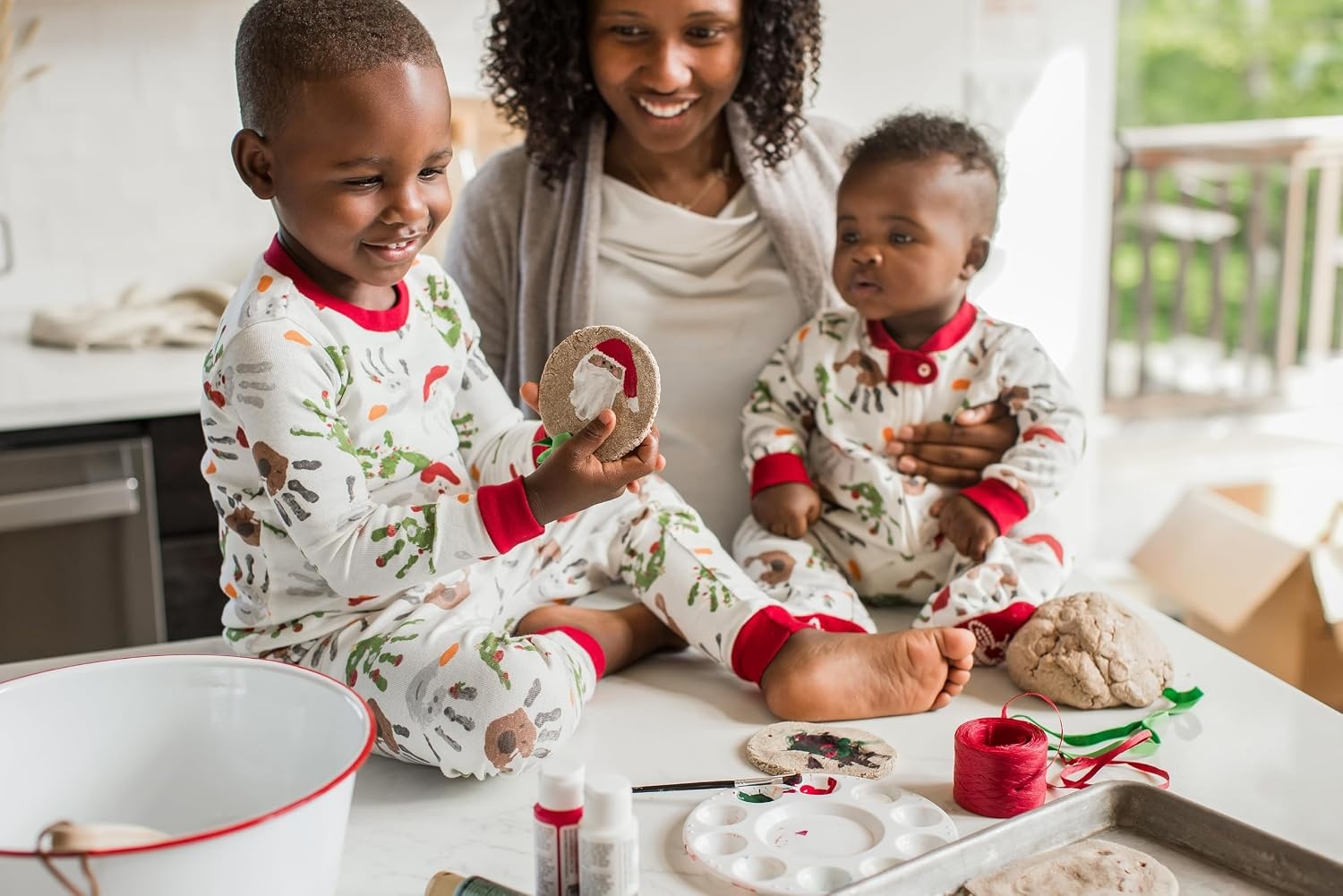 image:imageBurts Bees Baby Organic Cotton Pajamas for Girls100 Cotton Pajama SetHoliday Hands