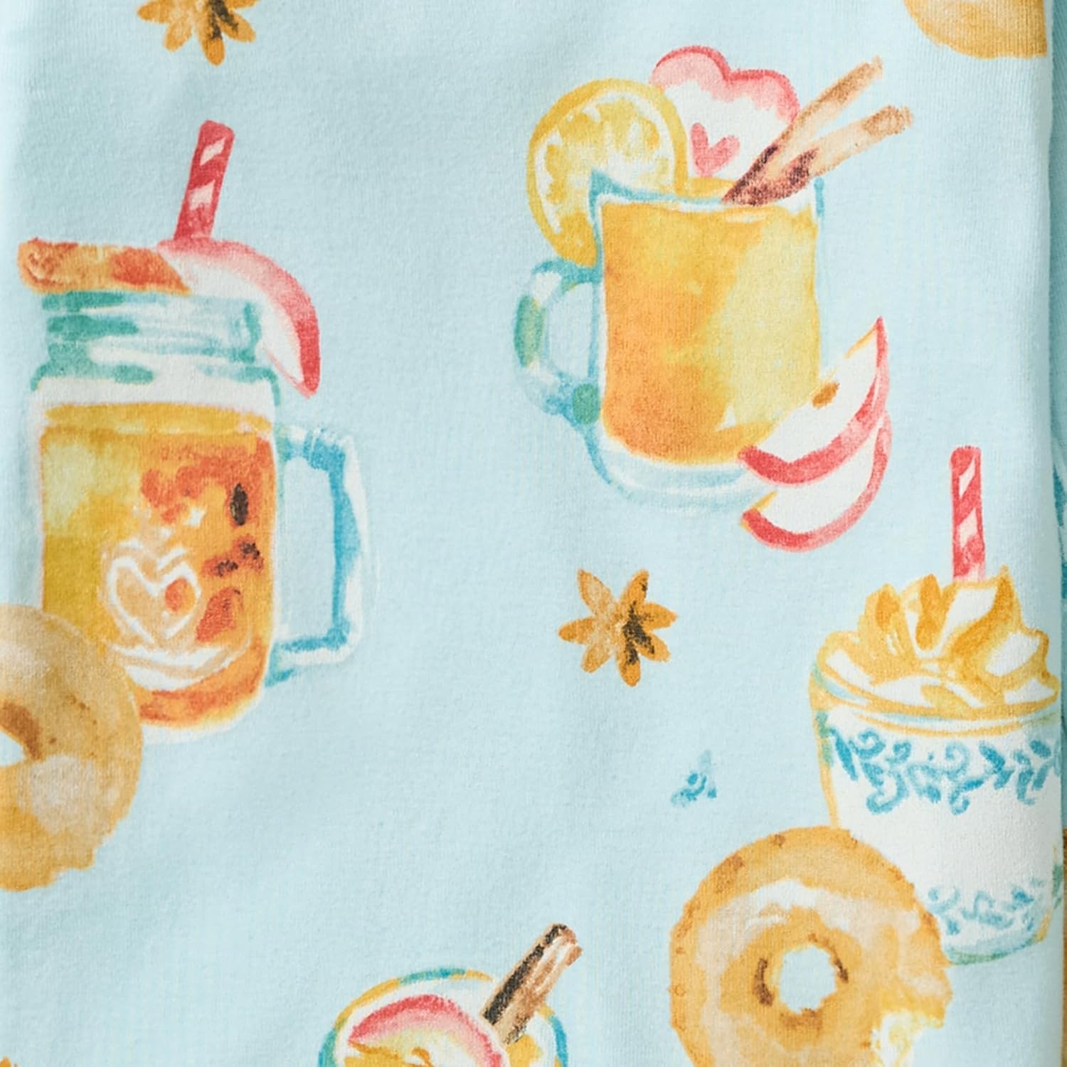 image:imageBurts Bees Baby Organic Cotton Pajamas for Girls100 Cotton Pajama SetHot Apple Cider 1pack