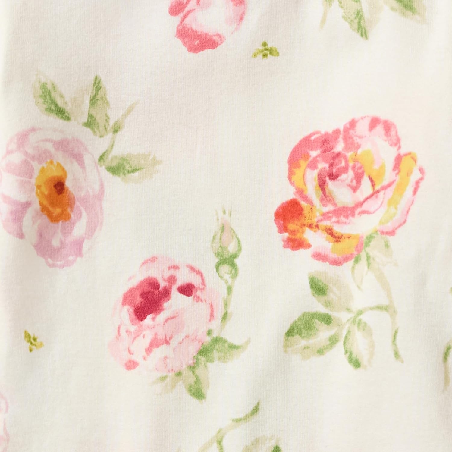image:imageBurts Bees Baby Organic Cotton Pajamas for Girls100 Cotton Pajama SetRose Garden 1pack