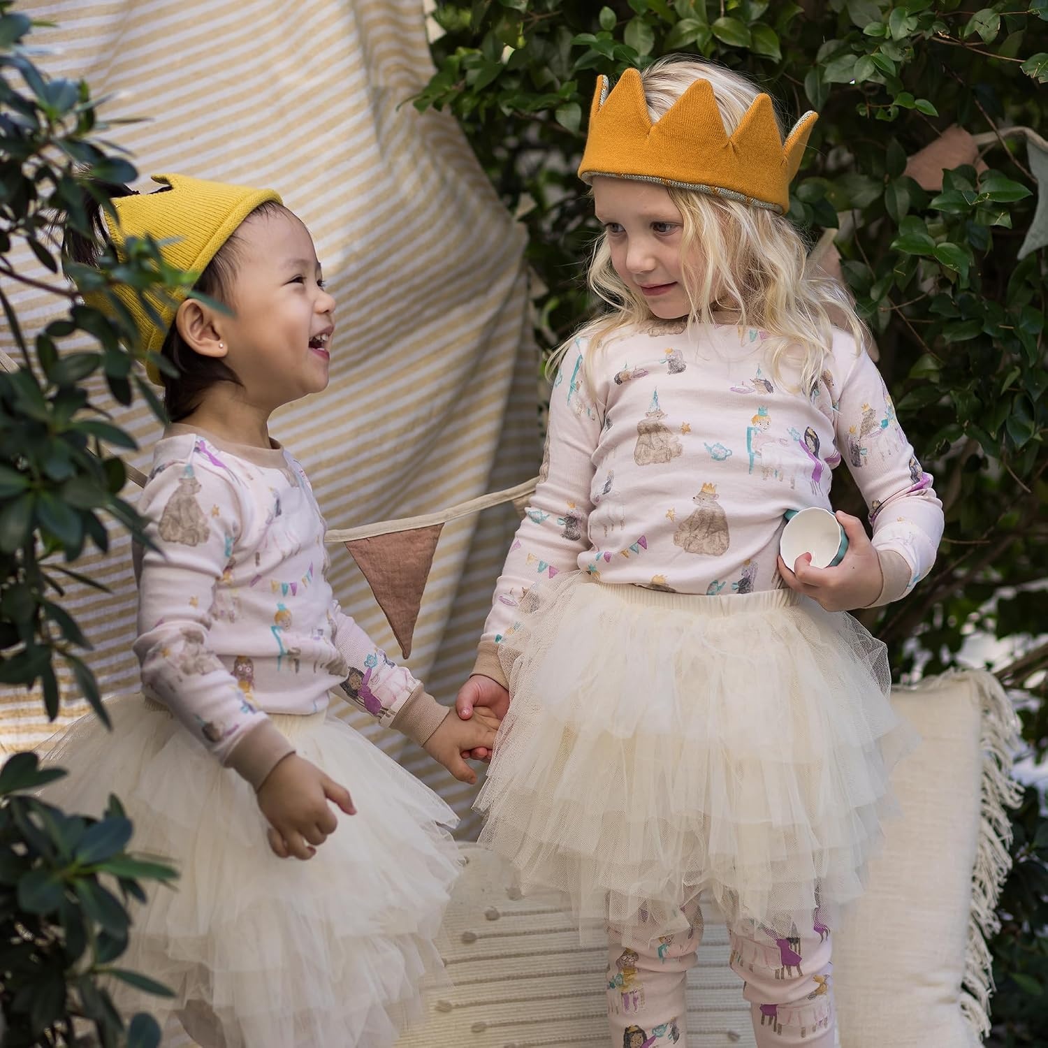 image:imageBurts Bees Baby Organic Cotton Pajamas for Girls100 Cotton Pajama SetTea Time