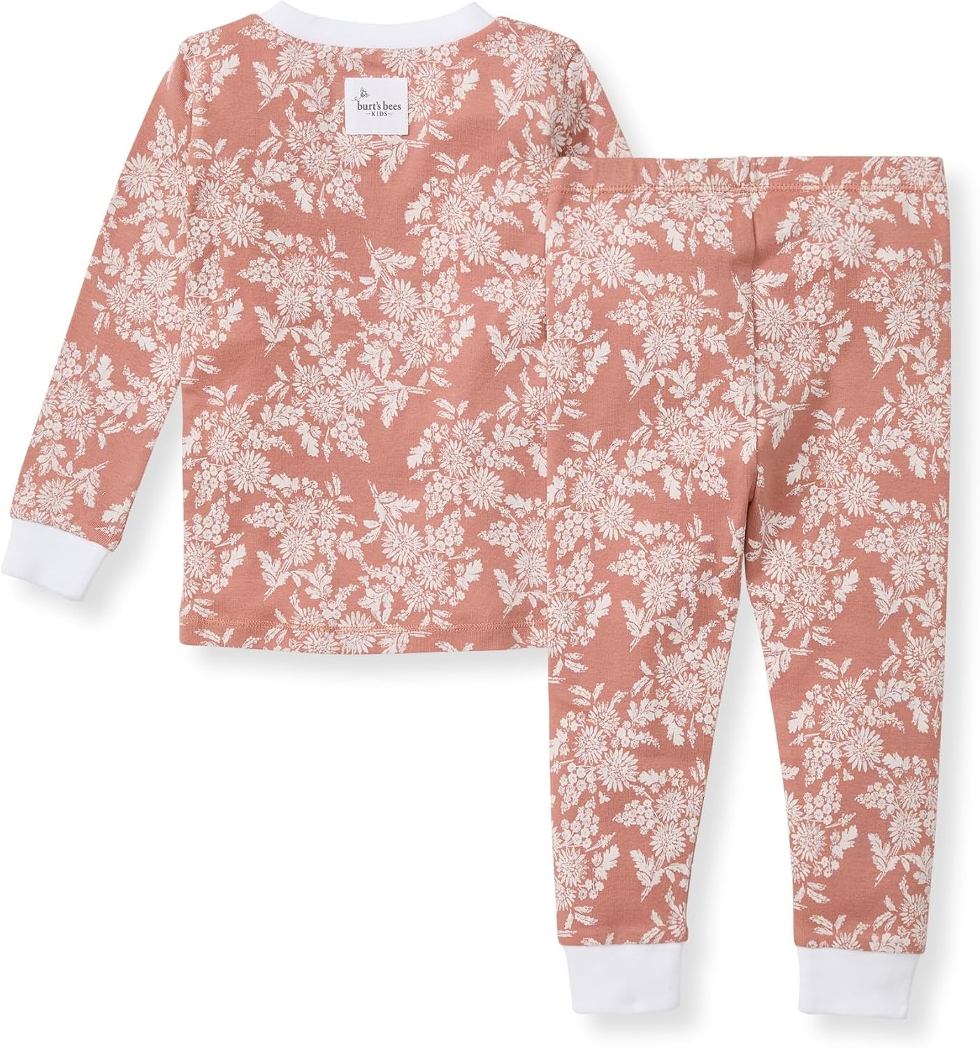 image:imageBurts Bees Baby Organic Cotton Pajamas for Girls100 Cotton Pajama SetVibrant Garden