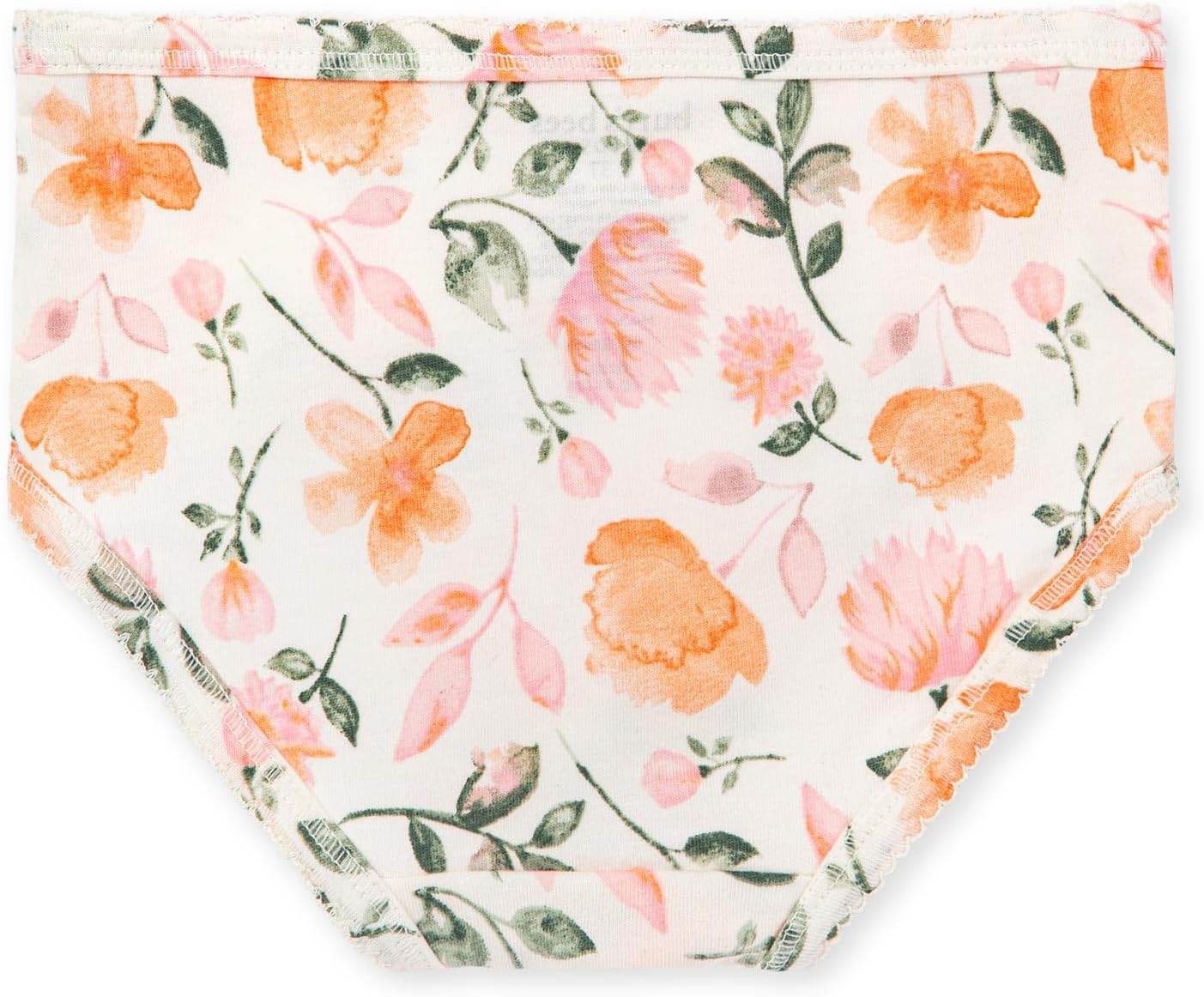 image:imageBurts Bees Baby Toddler Girls Underwear Set of 5 Solids StripesPrints TagFree with Sizes for 2T to 8 Years OldFloral Guitars