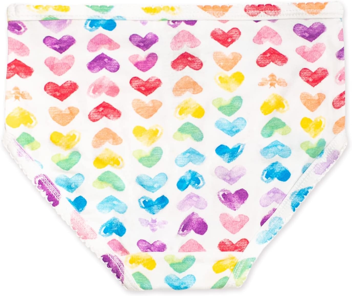 image:imageBurts Bees Baby Toddler Girls Underwear Set of 5 Solids StripesPrints TagFree with Sizes for 2T to 8 Years OldPuppies Rainbows