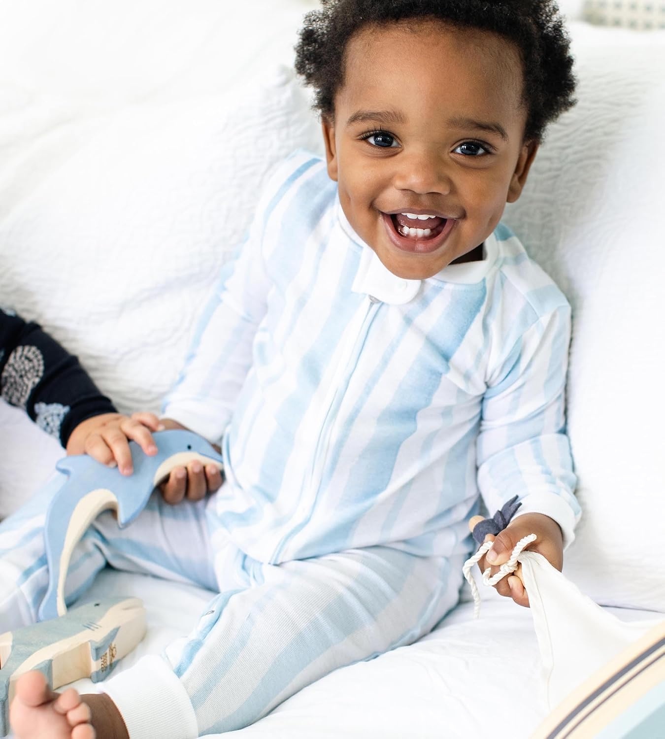 image:imageBurts Bees Baby Unisex Footless Sleeper Pajama 100 Organic Cotton SnugFit 1Piece ZipUp Jumpsuit for ToddlersMosaic Sea Animals