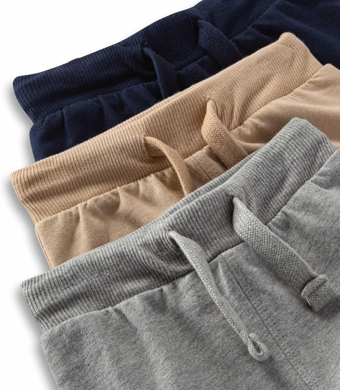 image:imageBurts Bees Baby Unisex Knit Jogger Pants 3Pack Baby Sweatpants 100 Organic Cotton Infant BottomsMidnight Joggers 3pk