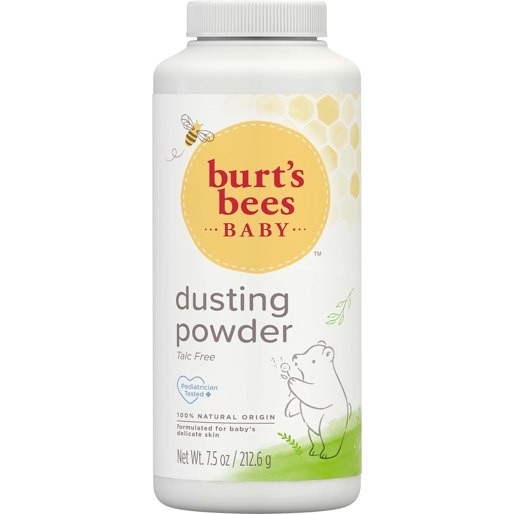 image:imageBurts Bees Baby Dusting Powder 100 Natural Origin Baby Powder TalcFree 75 oz Bottle75 Ounce Pack of 1