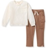 Chunky Slub Tee Set