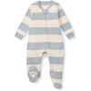 Quarry Blue Rugby Stripe