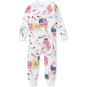Burt’s Bees Baby Unisex Footless Sleeper Pajama 100% Organic Cotton Snug-Fit 1-Piece Zip-Up Jumpsuit for Toddlers(Firecrackers)