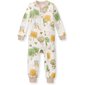 Burt’s Bees Baby Unisex Footless Sleeper Pajama 100% Organic Cotton Snug-Fit 1-Piece Zip-Up Jumpsuit for Toddlers(Playground)