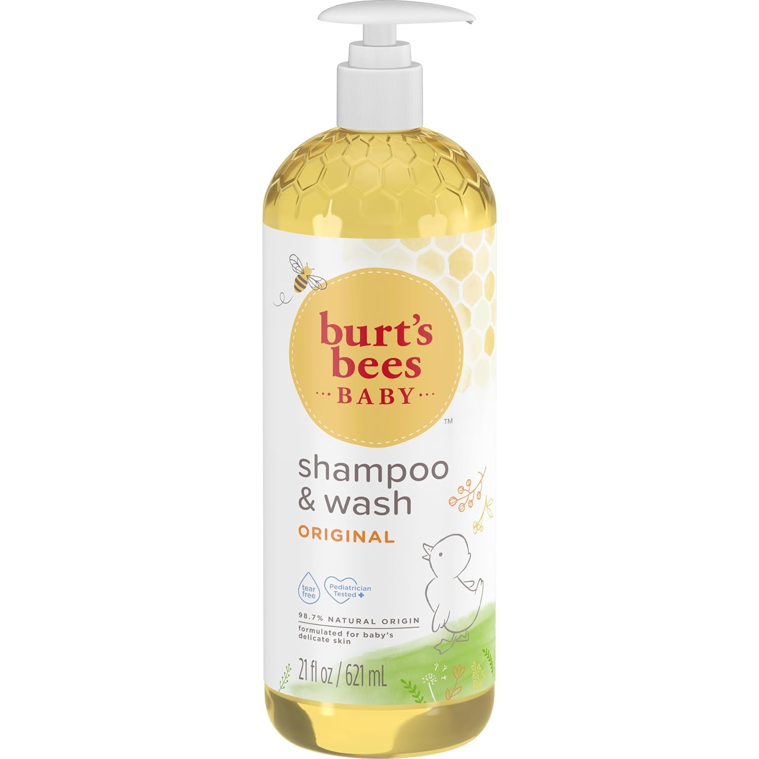 image:imageBaby Shampoo amp Wash Burts Bees Tear Free Soap Baby Care Original 21 Ounce Packaging May Vary