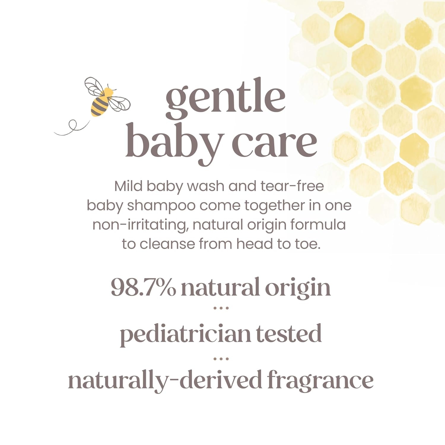 image:imageBaby Shampoo amp Wash Burts Bees Tear Free Soap Baby Care Original 21 Ounce Packaging May Vary