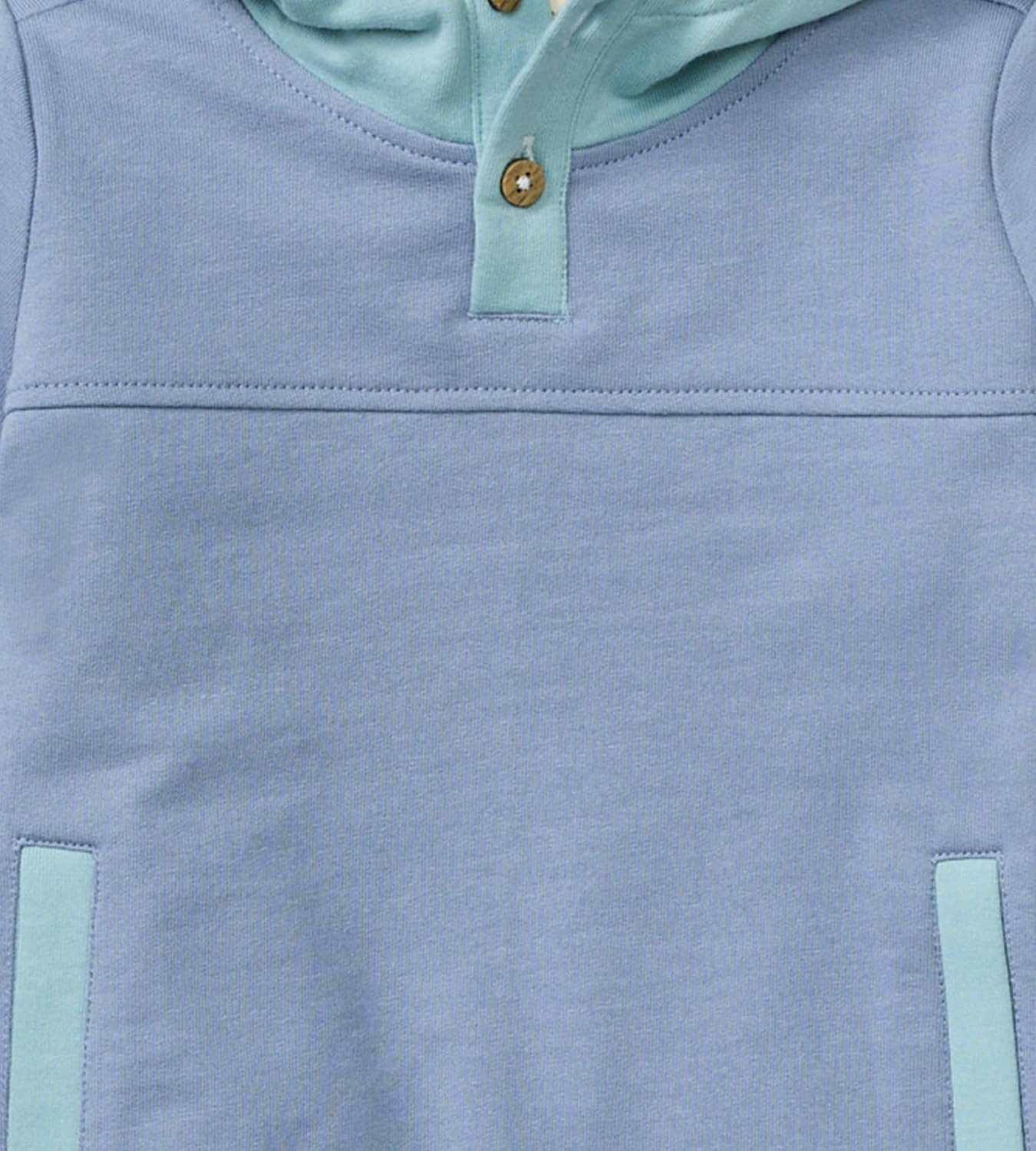 image:imageBurts Bees Baby Baby Boys Hoodie and Pant Set Top amp Bottom Outfit Bundle 100 Organic CottonIndigo Colorblocked Set