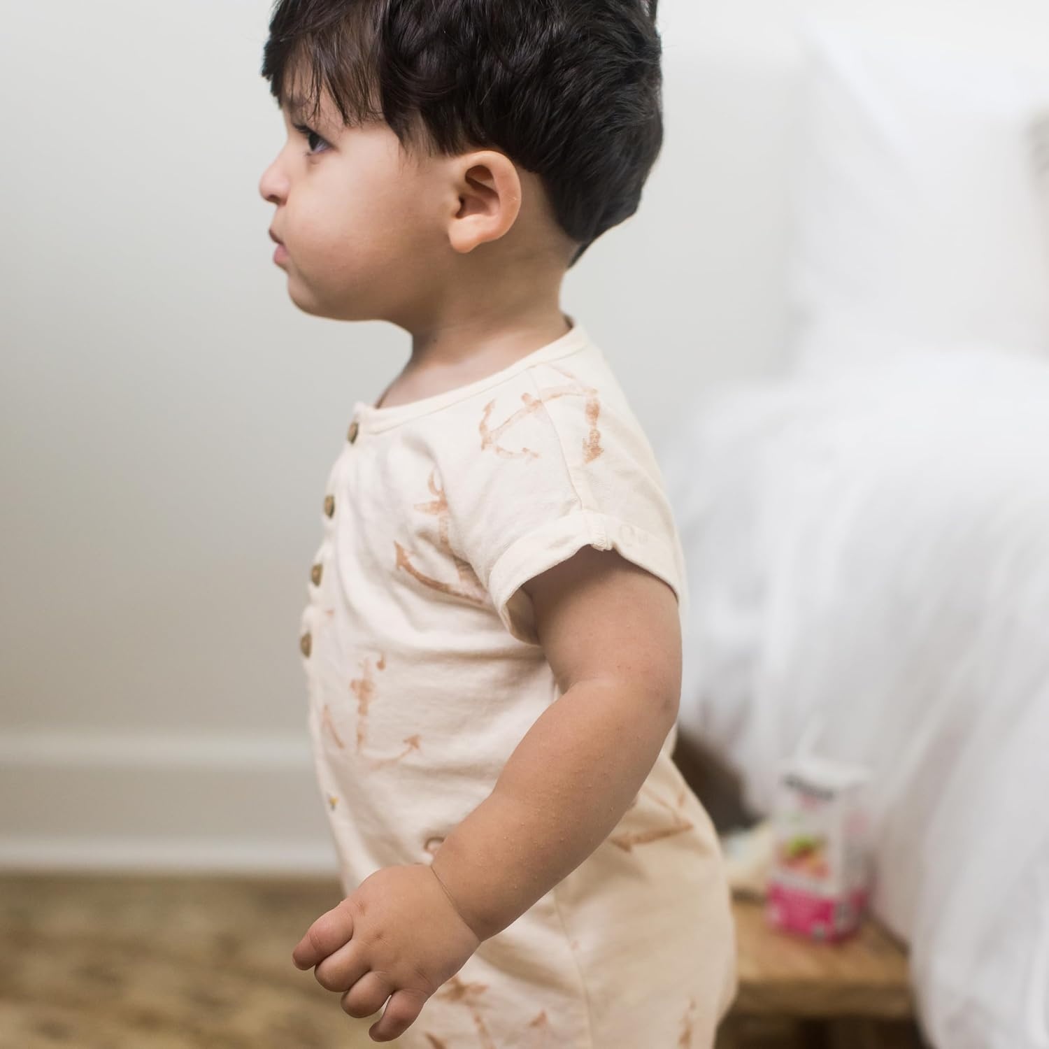 image:imageBurts Bees Baby Baby Boys Short Sleeve Rompers 100 Organic Cotton Onepiece Coverall and Layette SetAnchors Aweigh