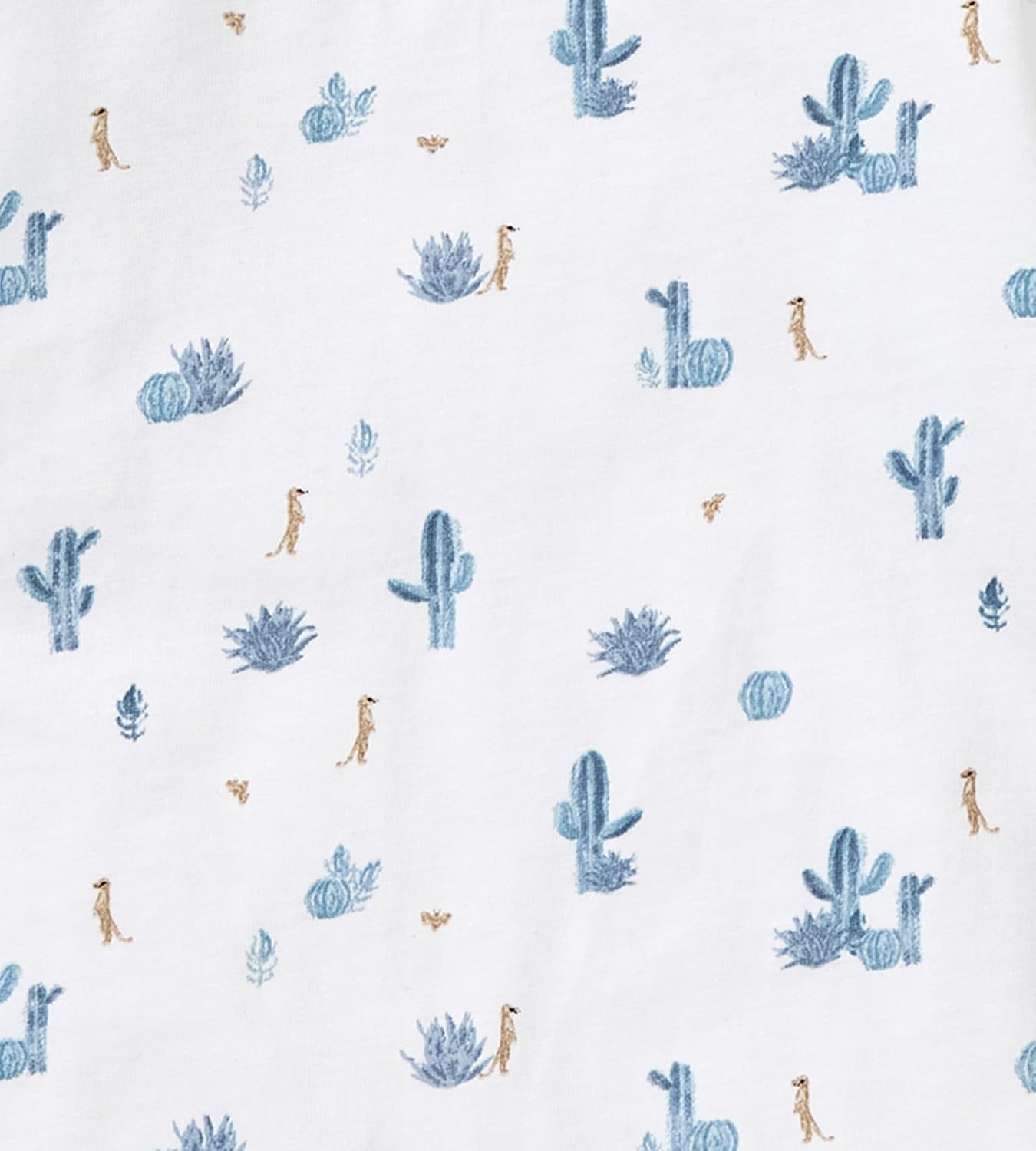 image:imageBurts Bees Baby Baby Boys Short Sleeve Rompers 100 Organic Cotton Onepiece Coverall and Layette SetBlue Desert Life