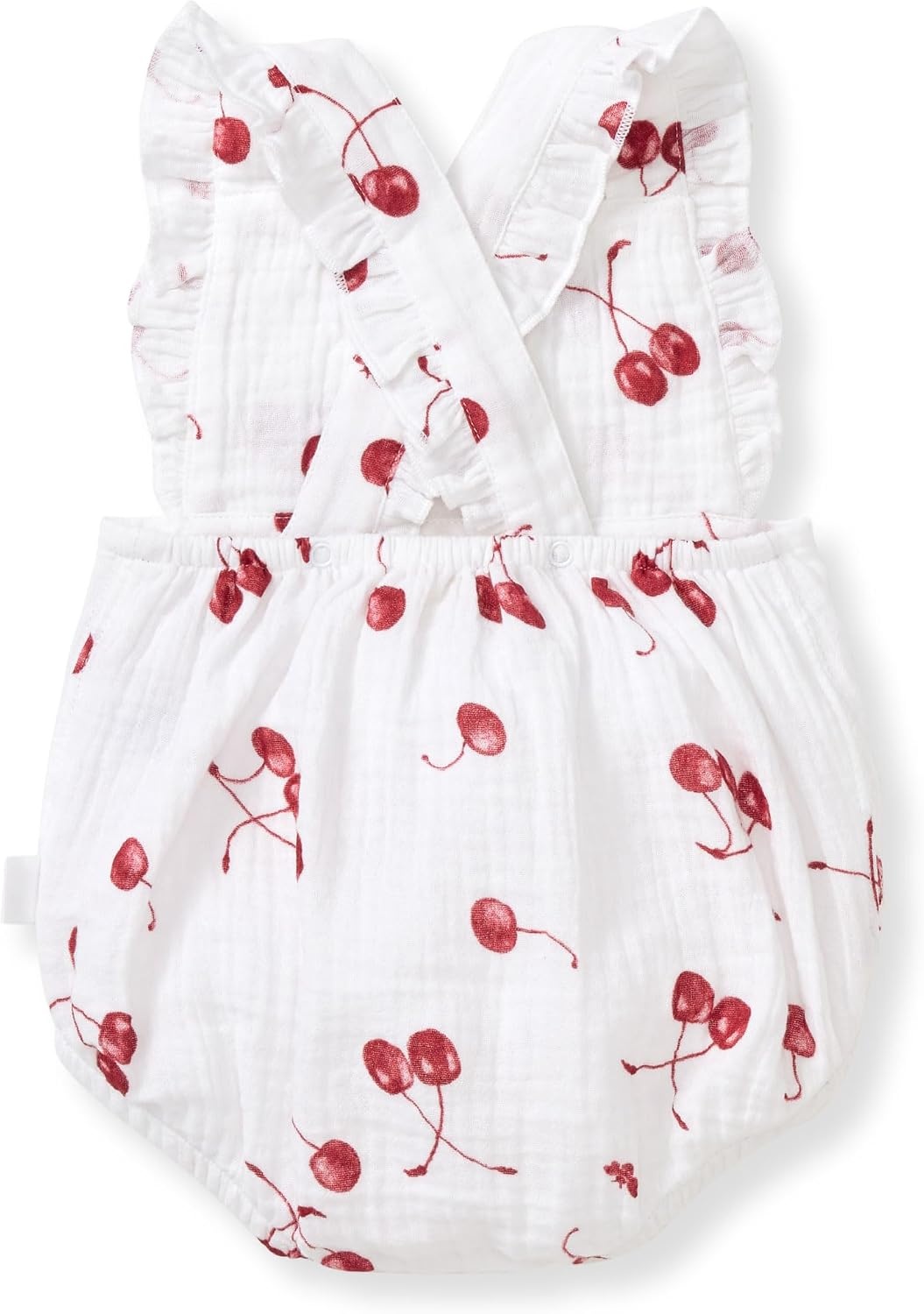 image:imageBurts Bees Baby Baby Girls Romper 100 Organic Cotton OnePiece Shortall Girl OutfitCherry Pickin