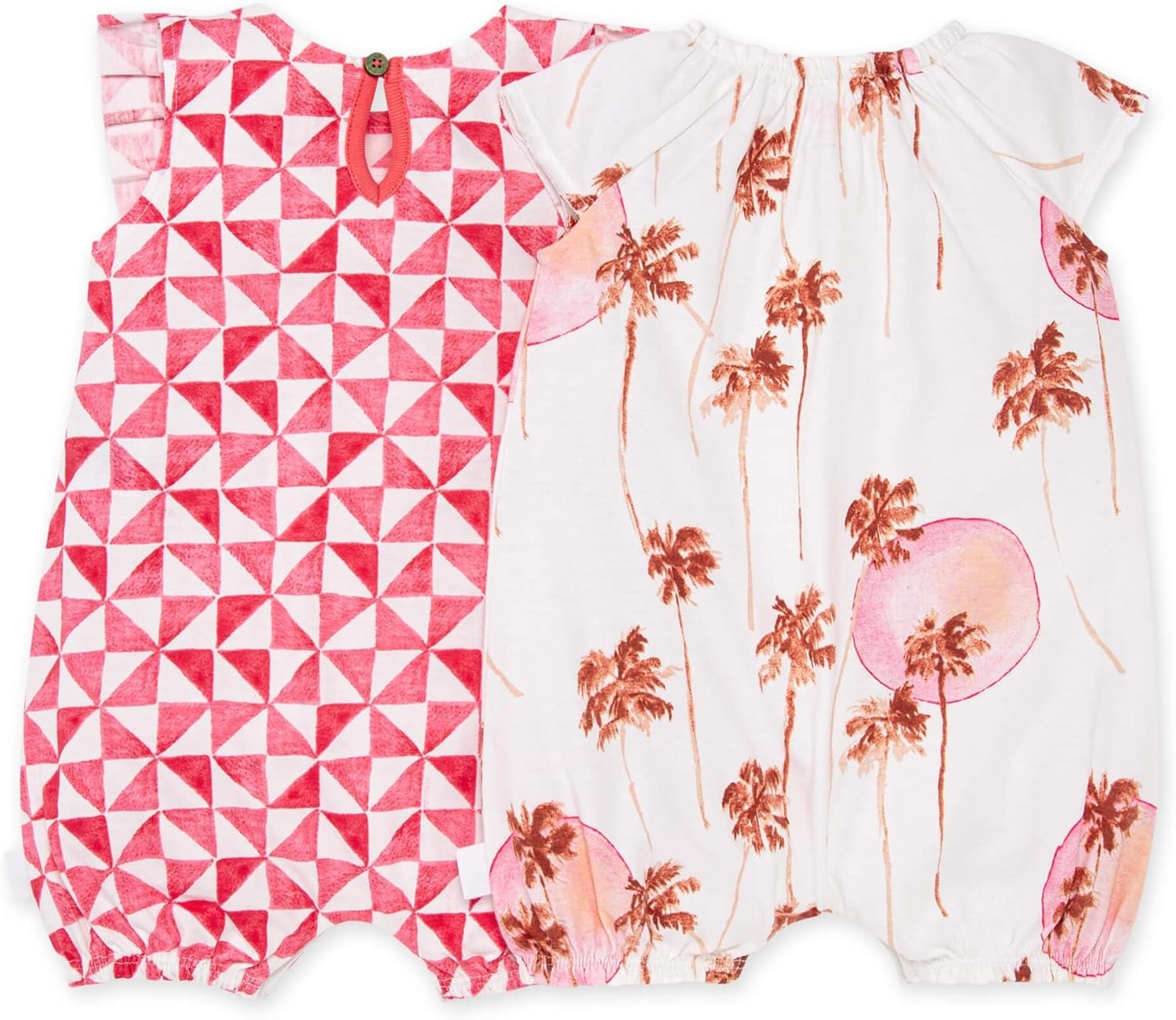 image:imageBurts Bees Baby Baby Girls Romper 100 Organic Cotton OnePiece Shortall Girl OutfitSanta Monica