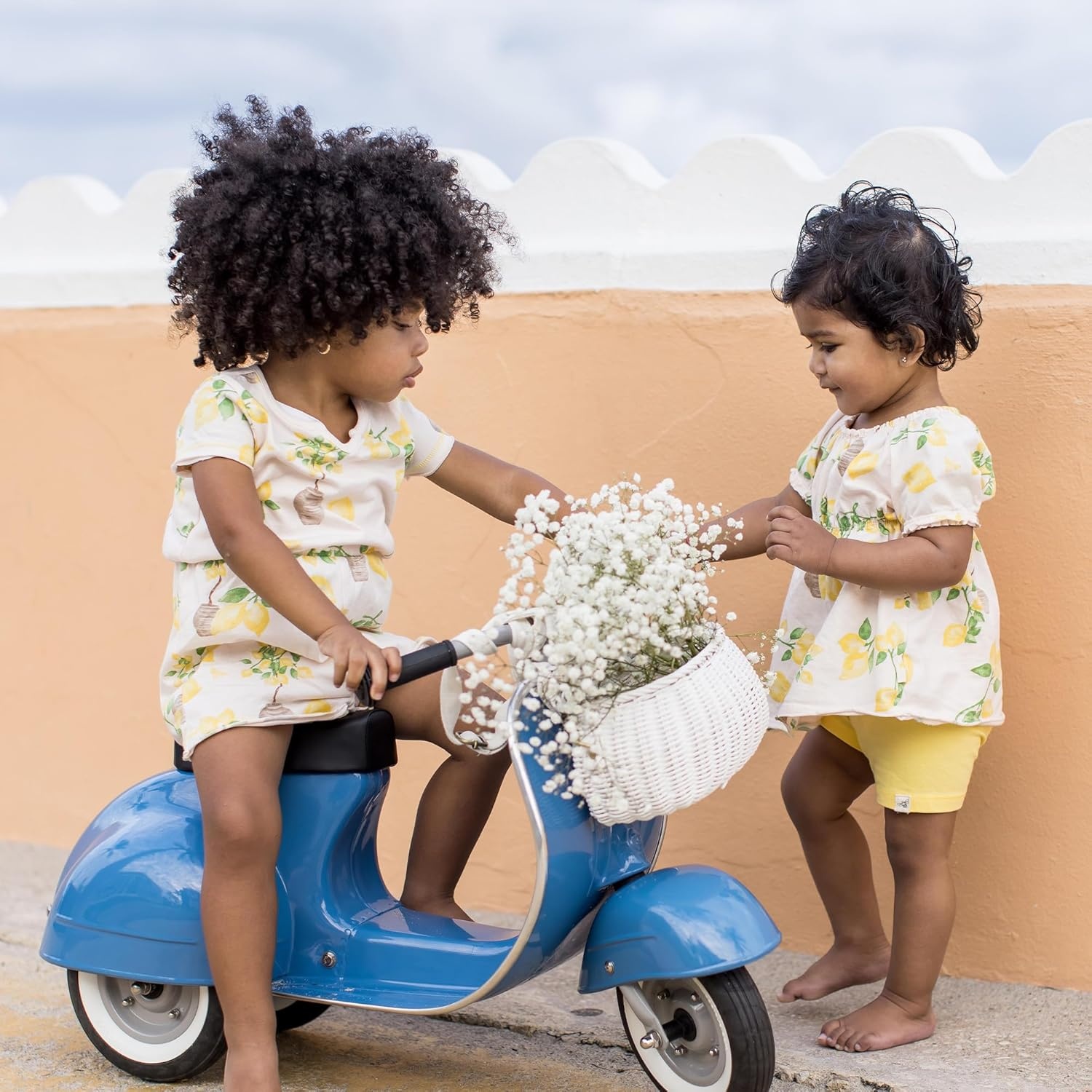 image:imageBurts Bees Baby Baby Girls Romper 100 Organic Cotton Onepiece Shortall and Layette Set Girl OutfitIsland Lemons