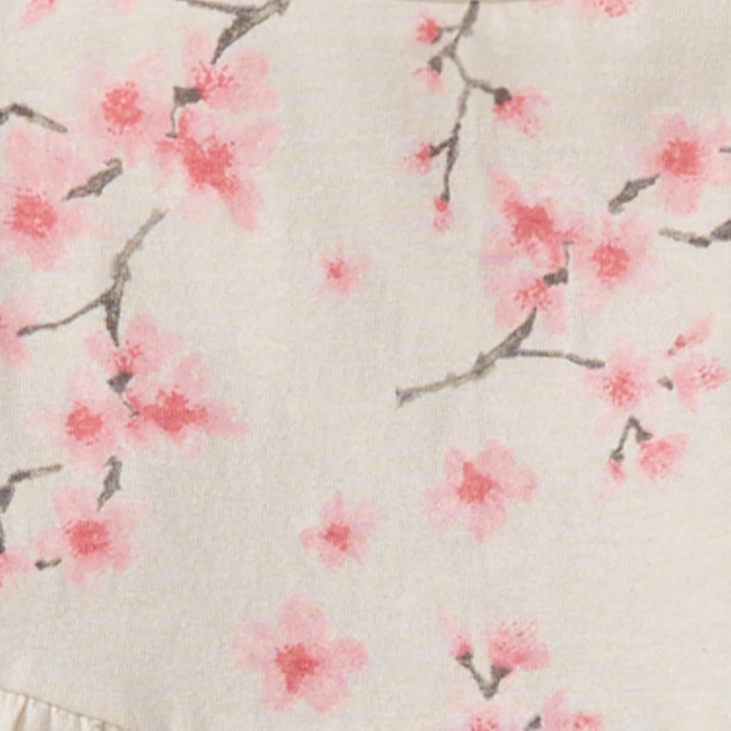image:imageBurts Bees Baby Baby Girls Short Sleeve Top and Leggings Set Outfit Bundle 100 Organic CottonCherry Blossoms