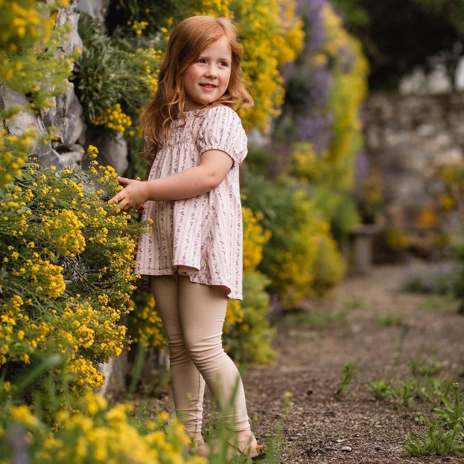 image:imageBurts Bees Baby Baby Girls Short Sleeve Top and Leggings Set Outfit Bundle 100 Organic CottonFarmhouse Floral