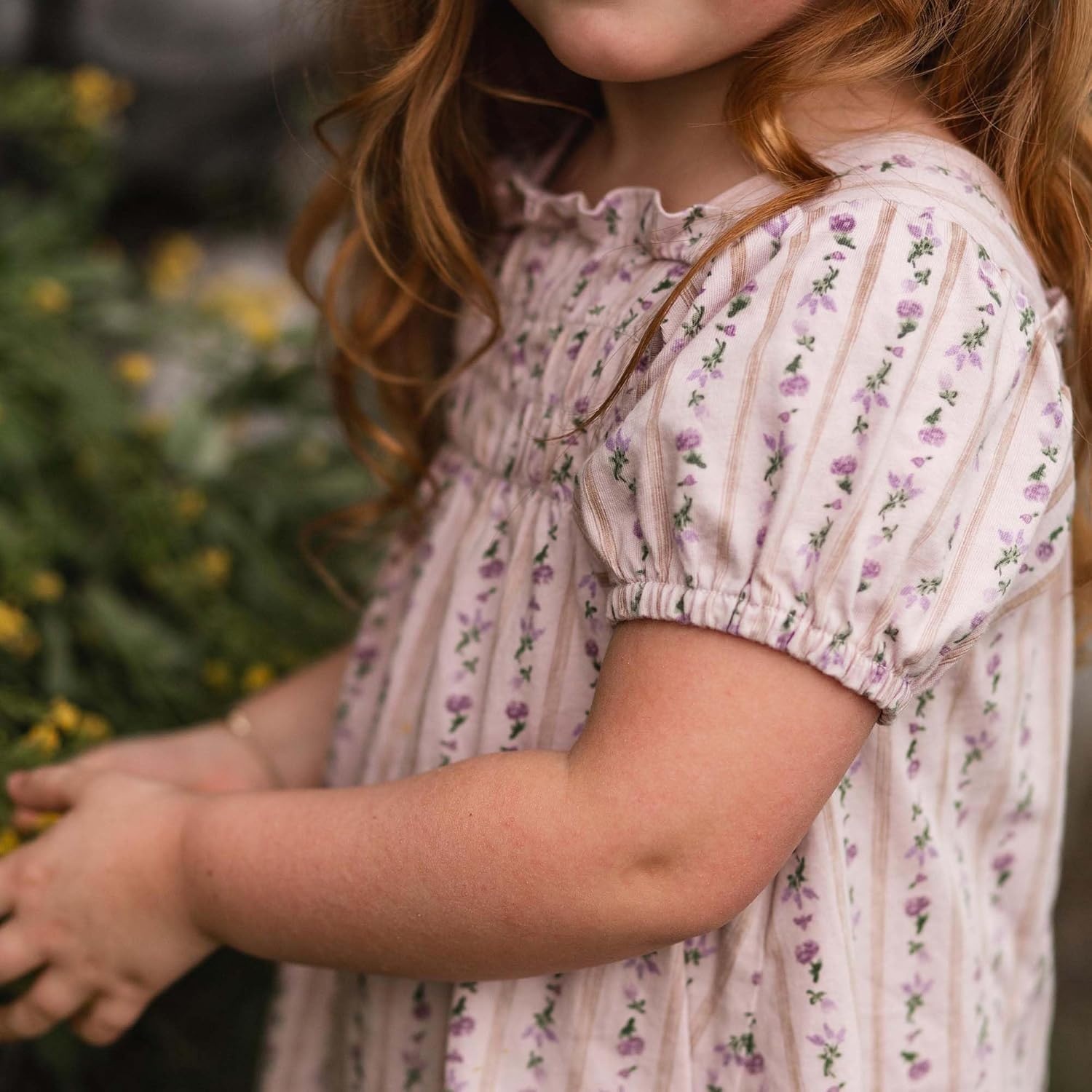 image:imageBurts Bees Baby Baby Girls Short Sleeve Top and Leggings Set Outfit Bundle 100 Organic CottonFarmhouse Floral