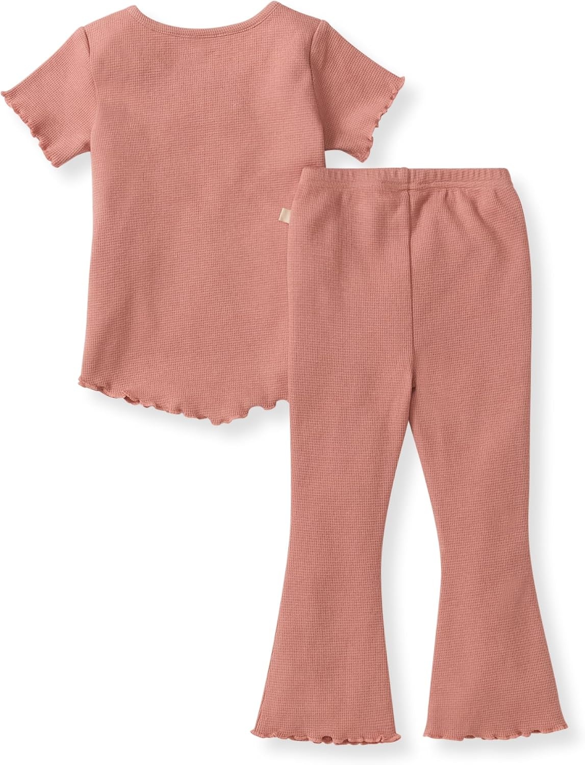 image:imageBurts Bees Baby Baby Girls Short Sleeve Top and Leggings Set Outfit Bundle 100 Organic CottonSedona Waffle