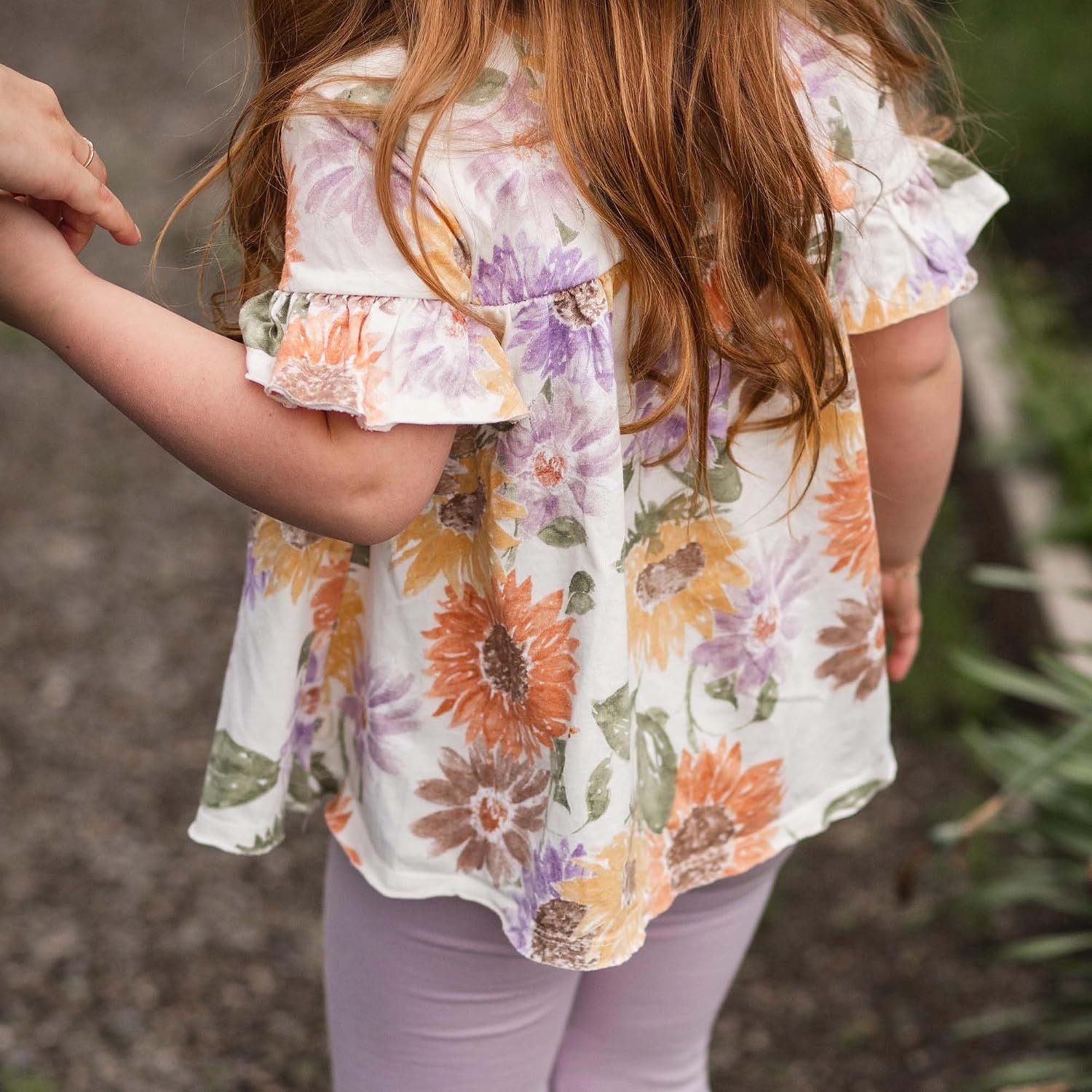 image:imageBurts Bees Baby Baby Girls Short Sleeve Top and Leggings Set Outfit Bundle 100 Organic CottonSweet Sunflowers
