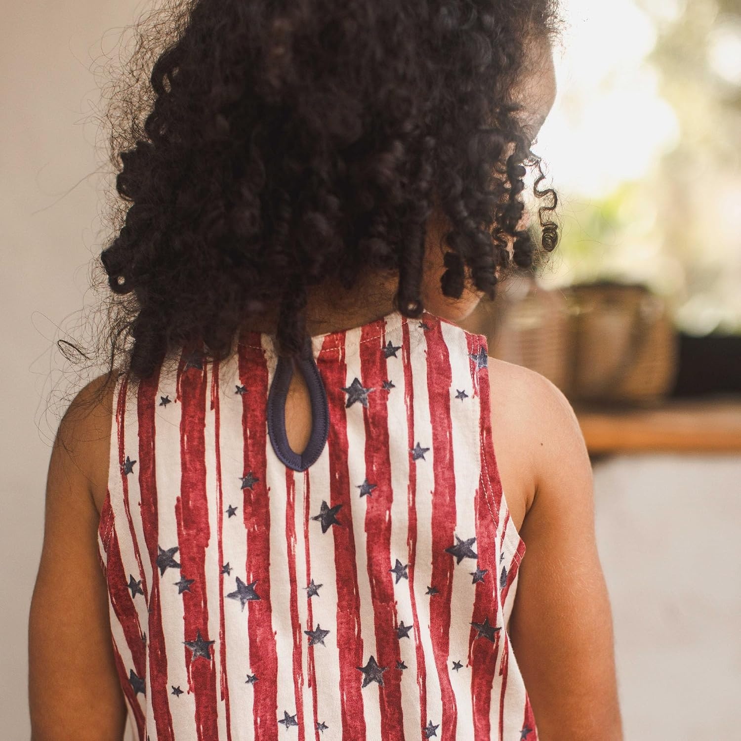 image:imageBurts Bees Baby Baby Girls Sleeveless Top and Shorts Set Tunic and Shorts Bundle 100 Organic CottonStars Stripes