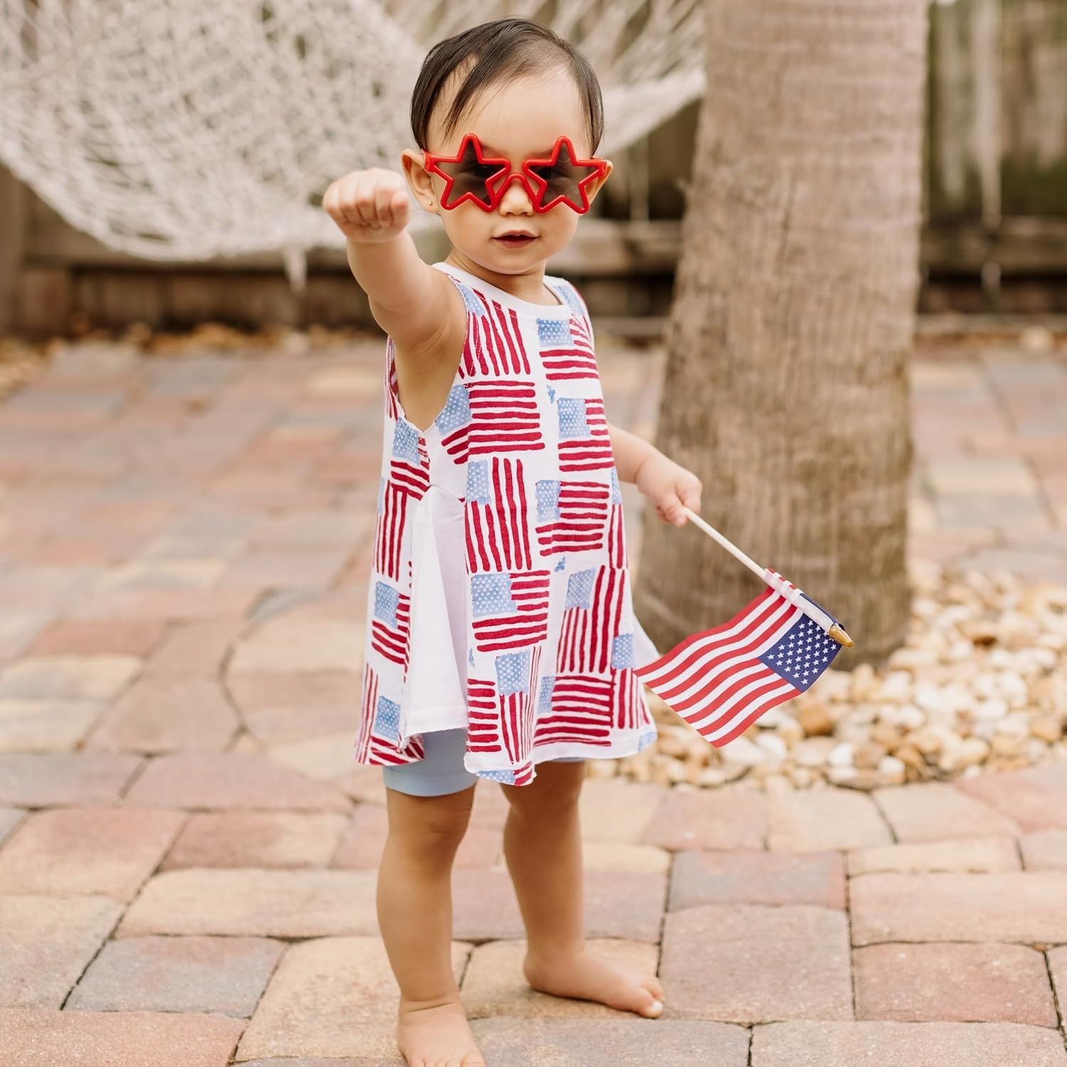 image:imageBurts Bees Baby Baby Girls Top and Pant Set Tunic and Leggings Bundle 100 Organic CottonGrand Ol Flag