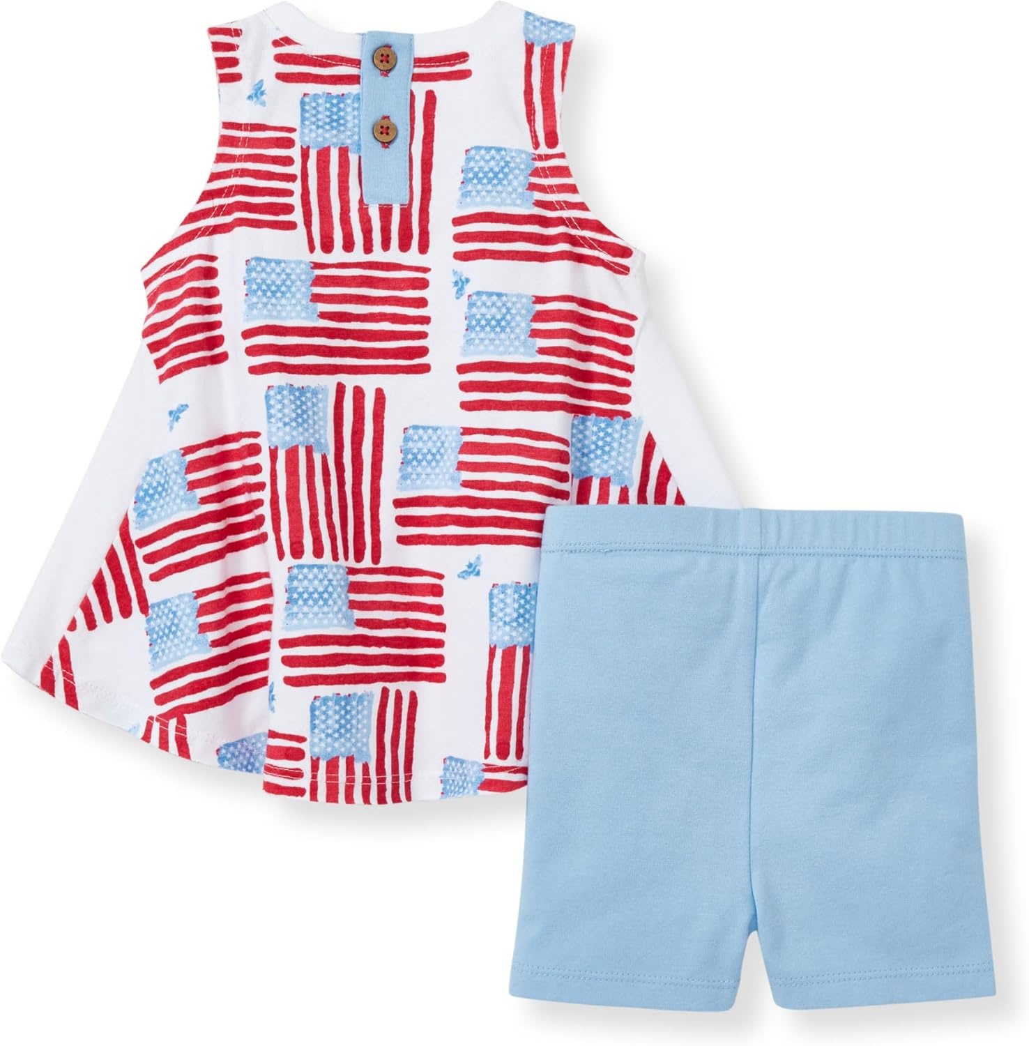 image:imageBurts Bees Baby Baby Girls Top and Pant Set Tunic and Leggings Bundle 100 Organic CottonGrand Ol Flag