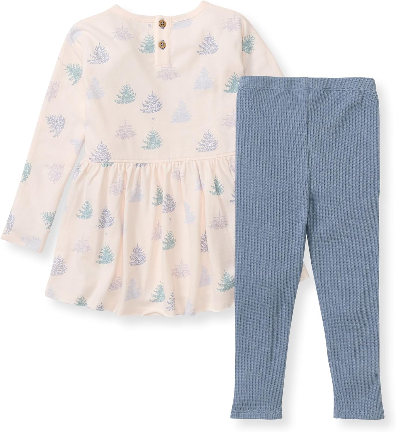 image:imageBurts Bees Baby Baby Girls Top and Pant Set Tunic and Leggings Bundle 100 Organic CottonIcey Trees
