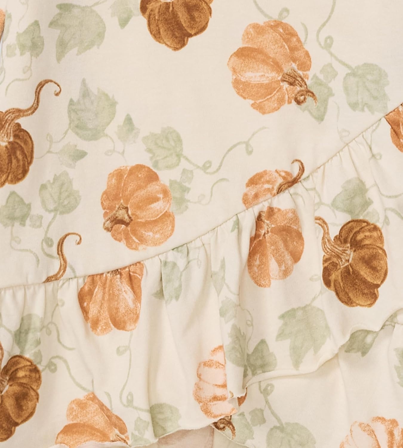 image:imageBurts Bees Baby Baby Girls Top and Pant Set Tunic and Leggings Bundle 100 Organic CottonLovey Pumpkins Set